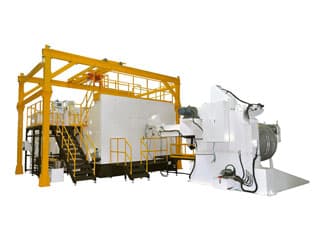 Cold heading equipment for bolts and nuts production