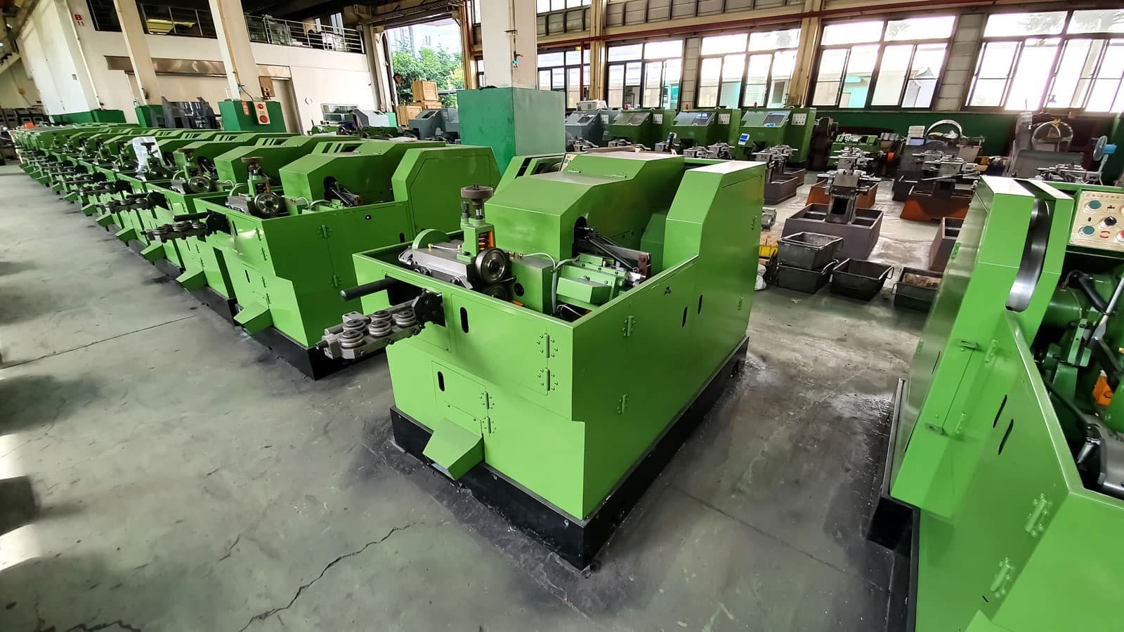 cold heading equipment assembly workshop