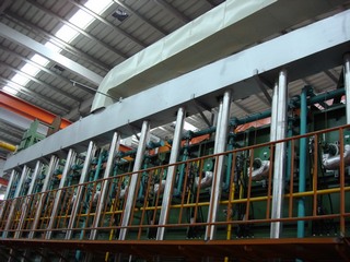 Right view of the furnace