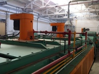 Fans engine for uniform temperature distribution inside the hardening furnace