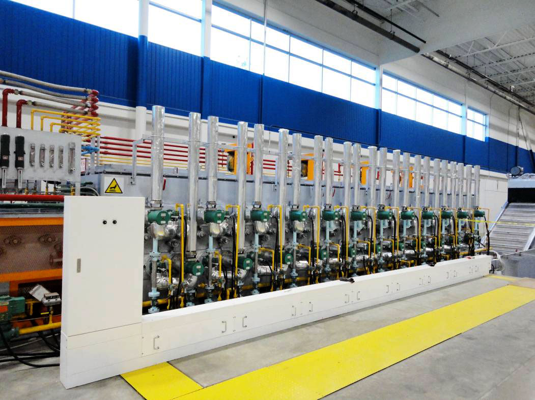 Gas Burner Heating Type Continuous Bright Carburizing (Hardening) Quenching Furnace