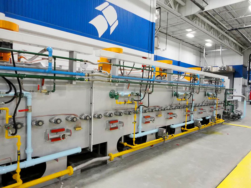 conveyor tempering furnaces