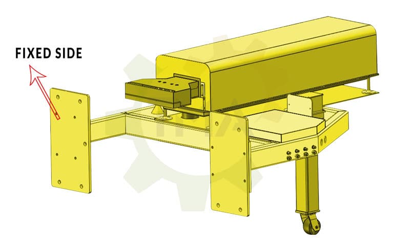 Open-door type automatic lubrication equipment