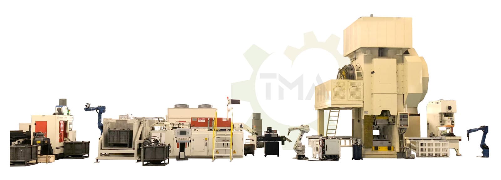 Hot forging lines completed projects