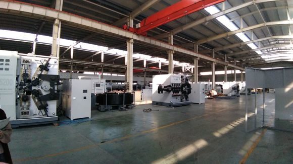 5-axis CNC spring coiling machine
