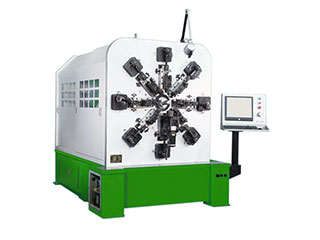 Coiling and forming equipment for springs, rings and special fasteners