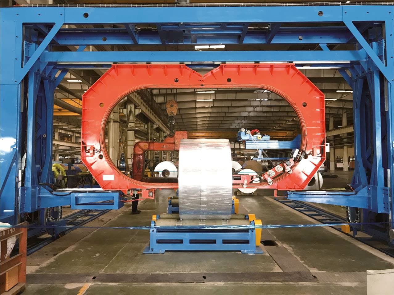 Wide Steel / Aluminum Coil Packaging Line