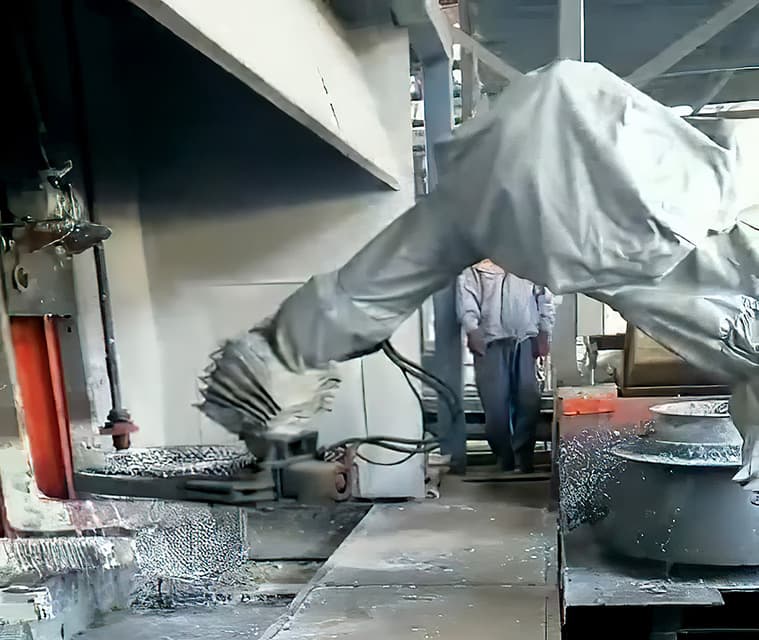 robotic hot-dip galvanizing line