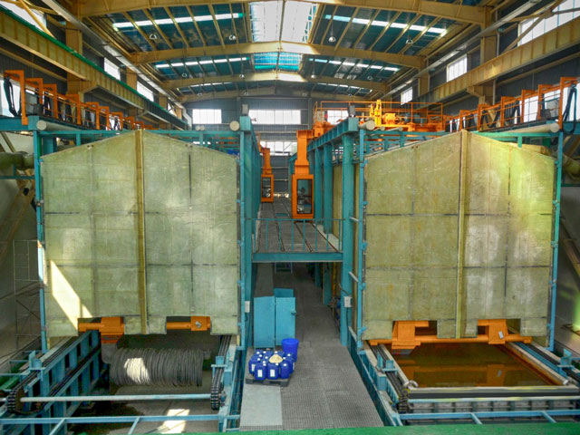 U-type pickling equipment