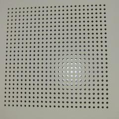 round holes of small diameter