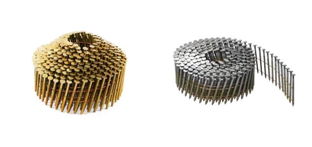 Coiled Nails for Pneumatic Nail Gun
