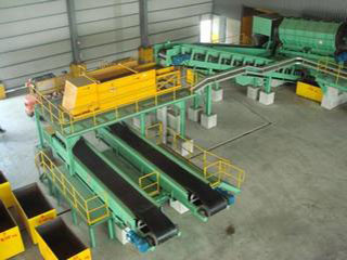 EQUIPMENT FOR SCRAP DISCHARGING