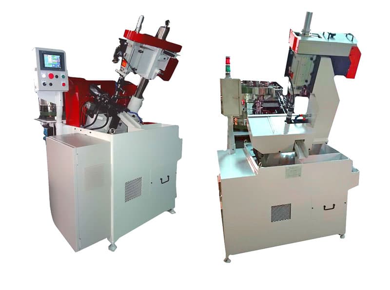 single-spindle nut threading machine