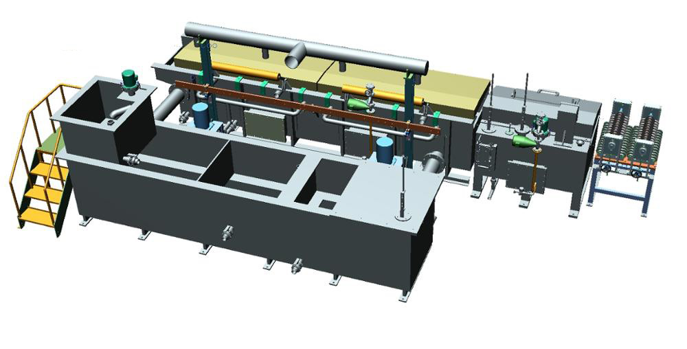 wire phosphating line appearance