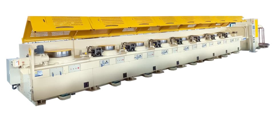 horizontal type wire drawing machine