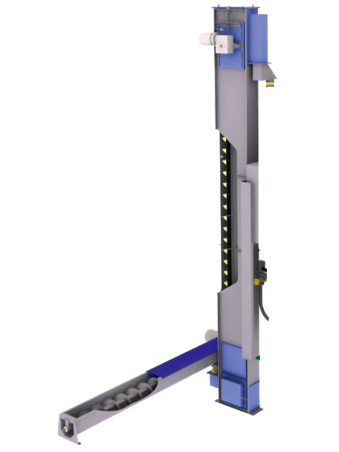 Spiral conveyor Bucket elevator