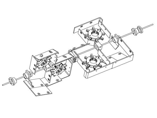 shot blasting machine turbine layout